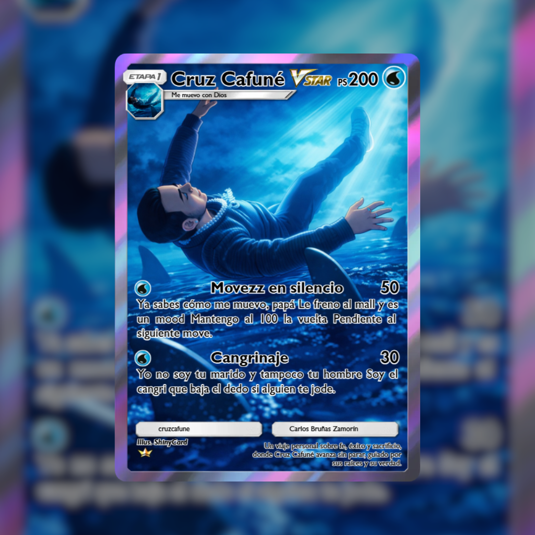 Cruz Cafuné ShinyCard