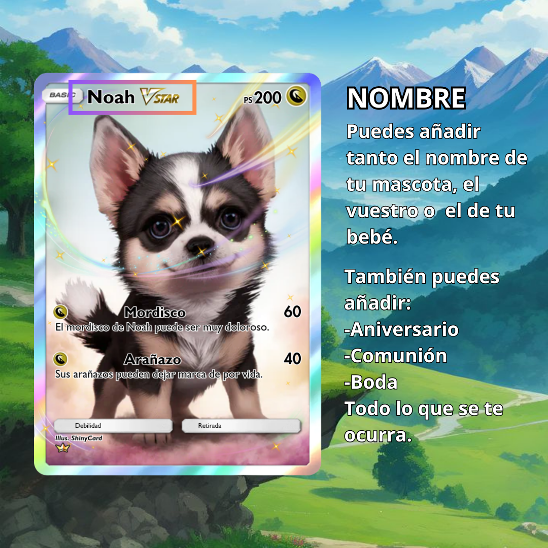 Personaliza Tu ShinyCard