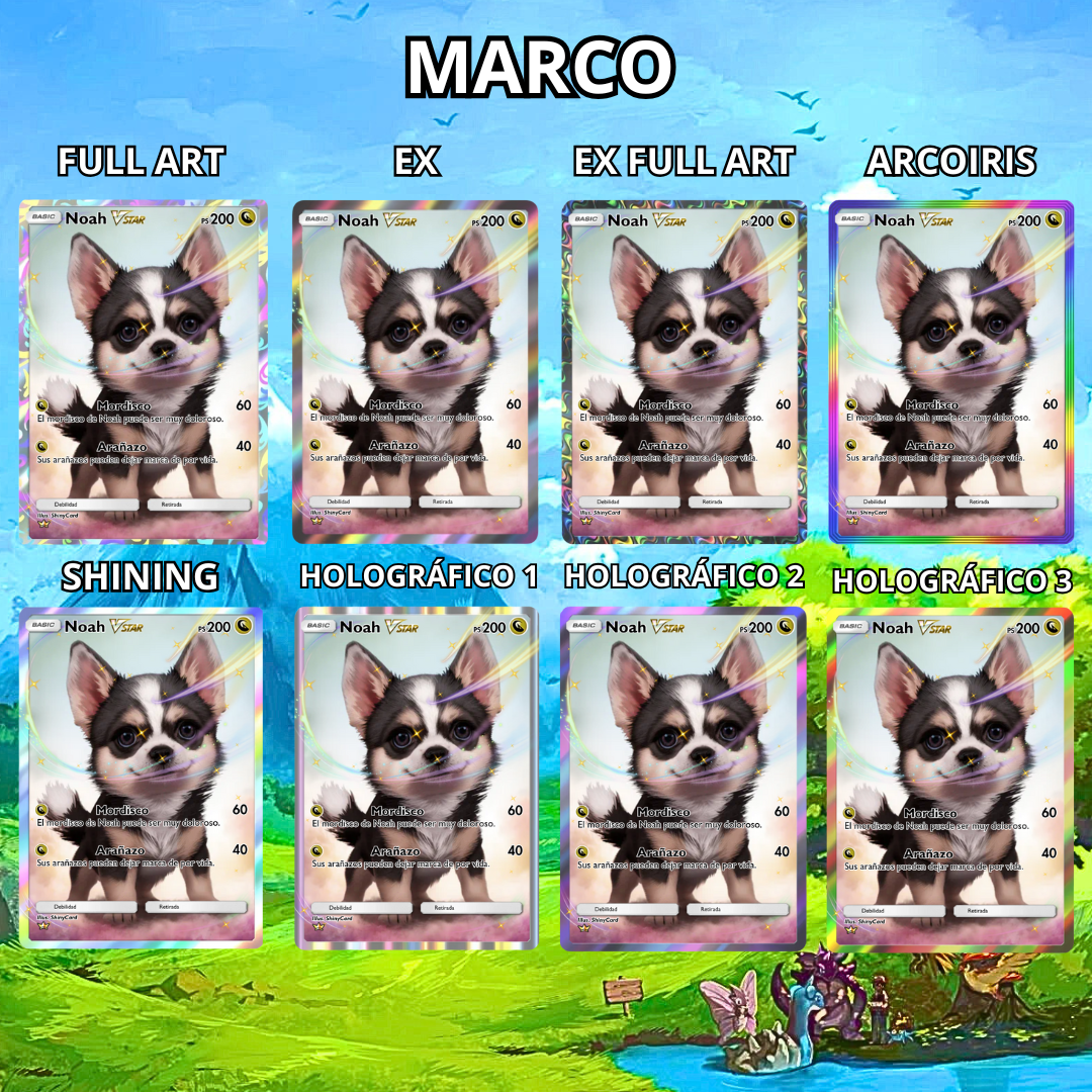 ShinyCard  PERSONALIZA TU CARTA
