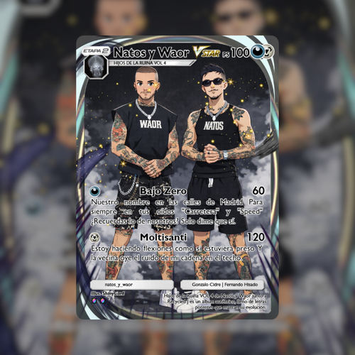 Natos y Waor ShinyCard