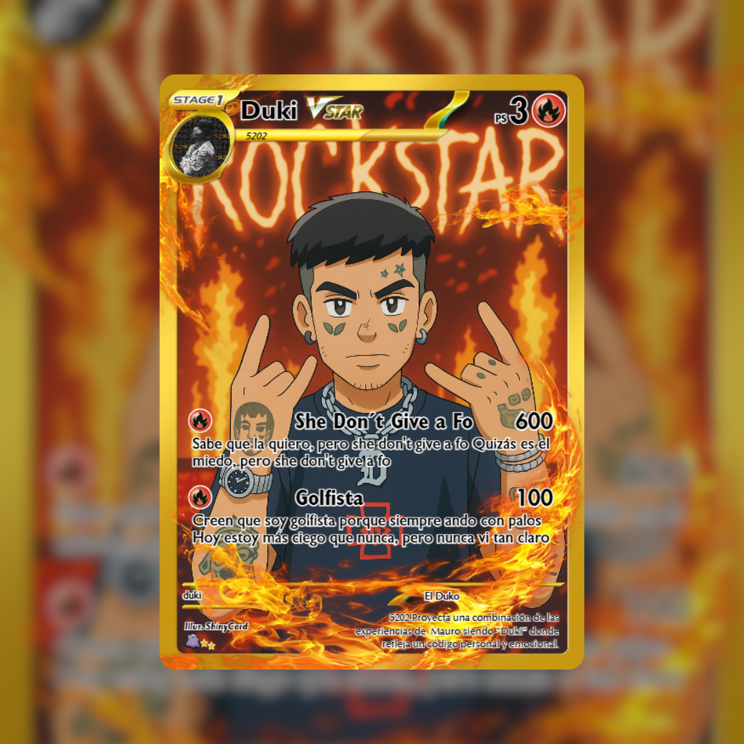 Duki ShinyCard