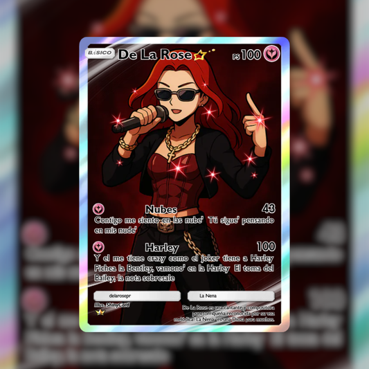 De La Rose ShinyCard
