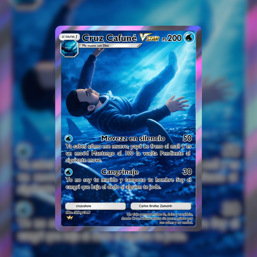 Cruz Cafuné ShinyCard