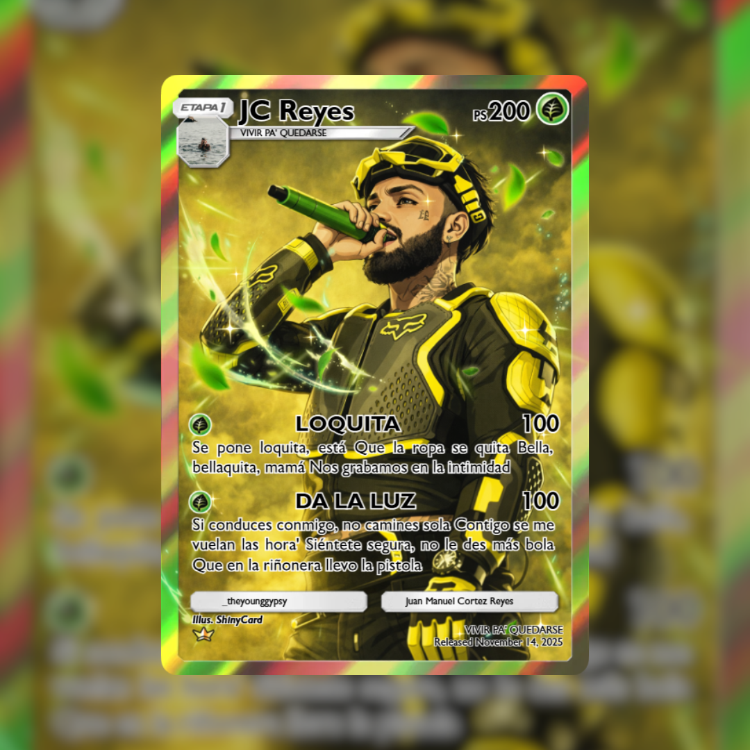 JC Reyes ShinyCard