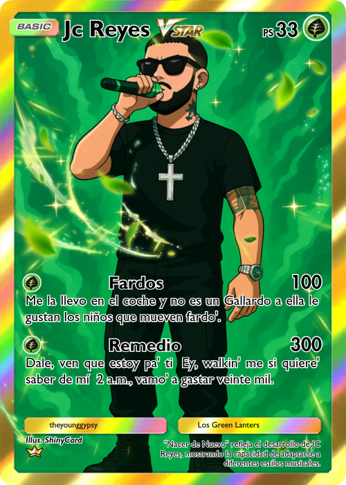 Jc Reyes Shiny Card