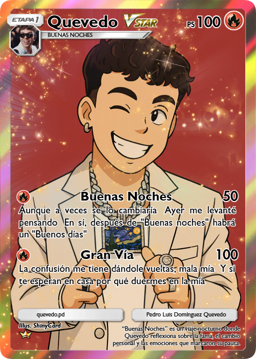 Quevedo ShinyCard