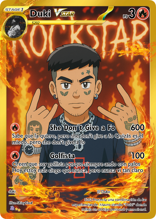 Duki ShinyCard